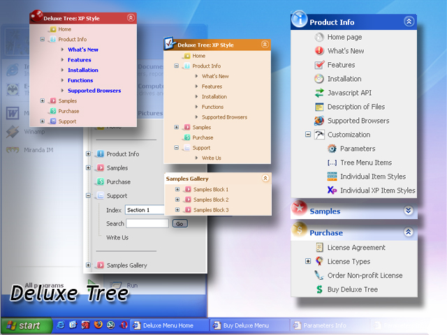 Screenshot of Deluxe Tree 2.4
