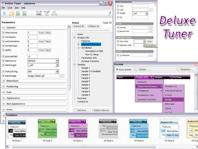 Screenshot of Deluxe Tuner