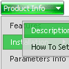 Vista Style 2 - 8 Web Drop Down Menu