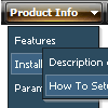 Vista Style 3 - 2 Cascading Javascript Menu