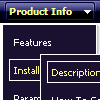 Vista Style 3 - 6 Javascript Navigation Menu