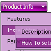 Vista Style 3 Html Drop Down Menu