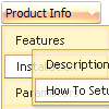 Vista Style 7 Dhtml Navigation Menu