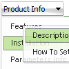 Javascript Pull Down Menu Vista Style 8