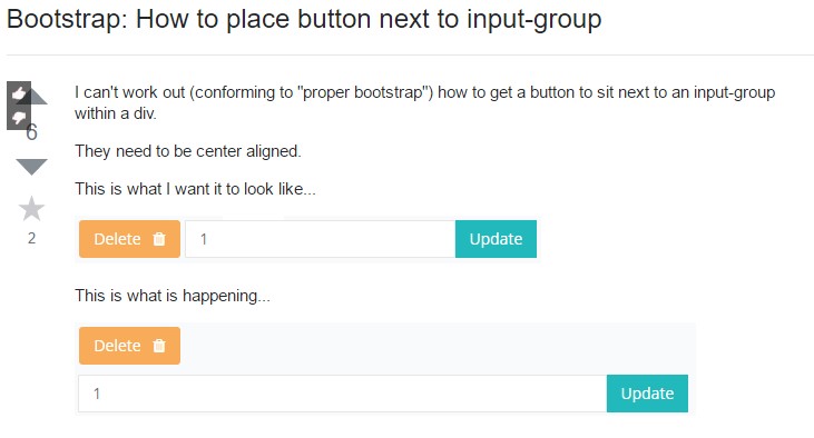  The way to  put button  upon input-group