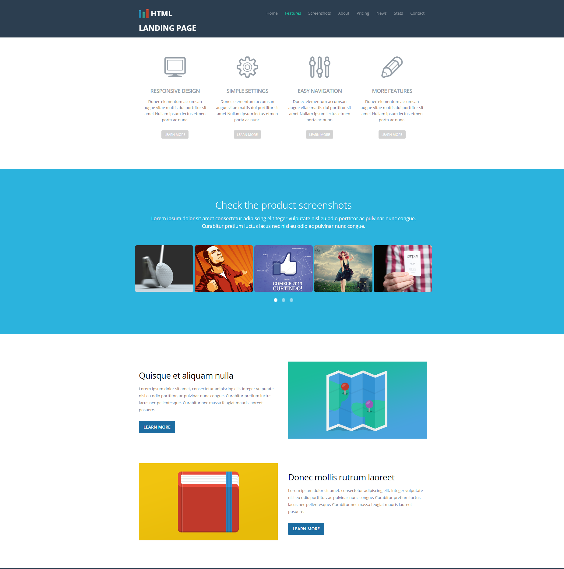 Free Download Bootstrap Ezyland Themes