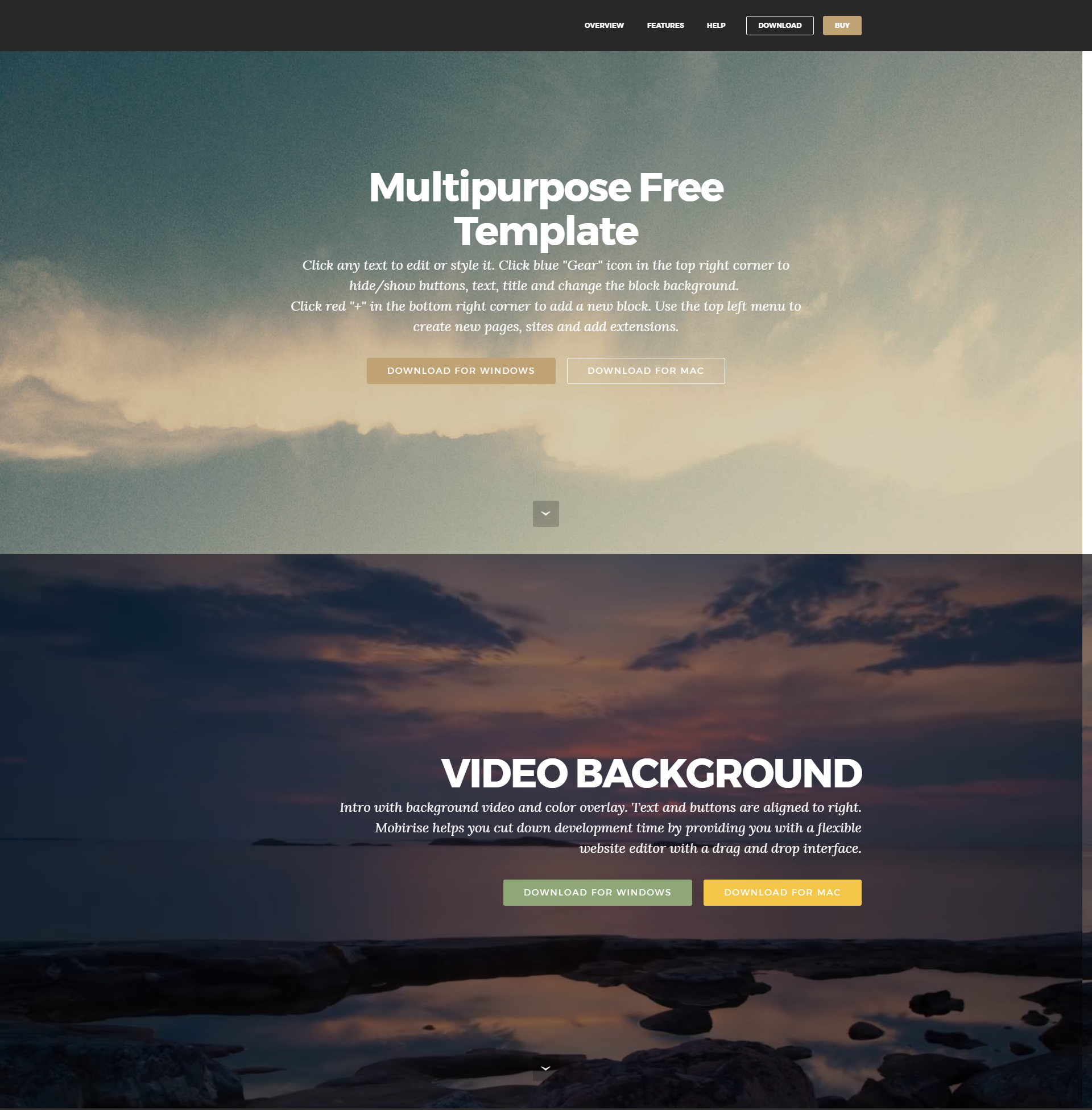 HTML5 Bootstrap Templates