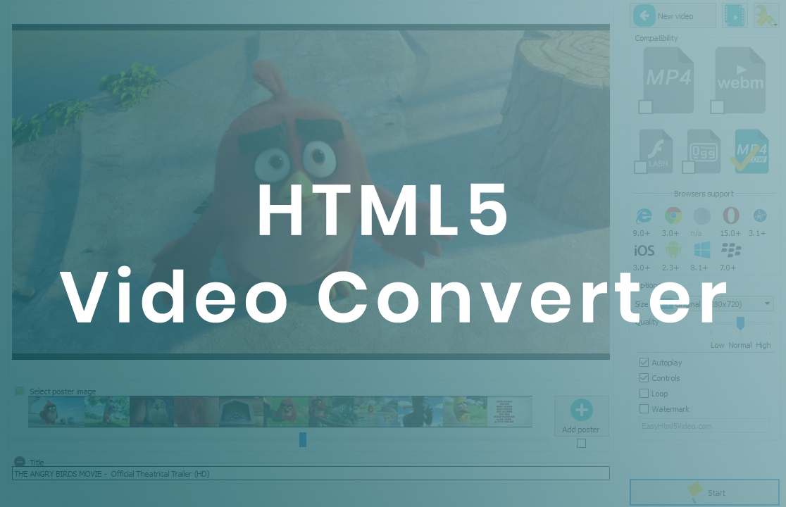 html5 video converter